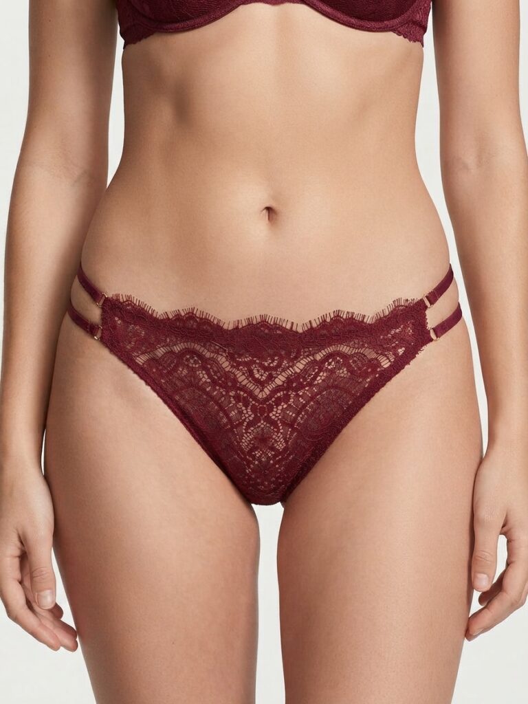 Enigma – Bikini de encaje con hebilla trasera
