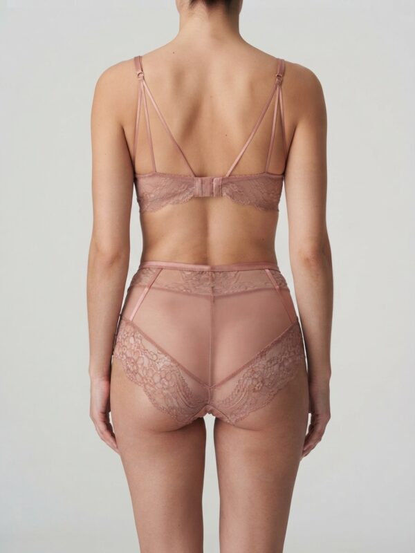 Enigma – Bustier media copa con tiras