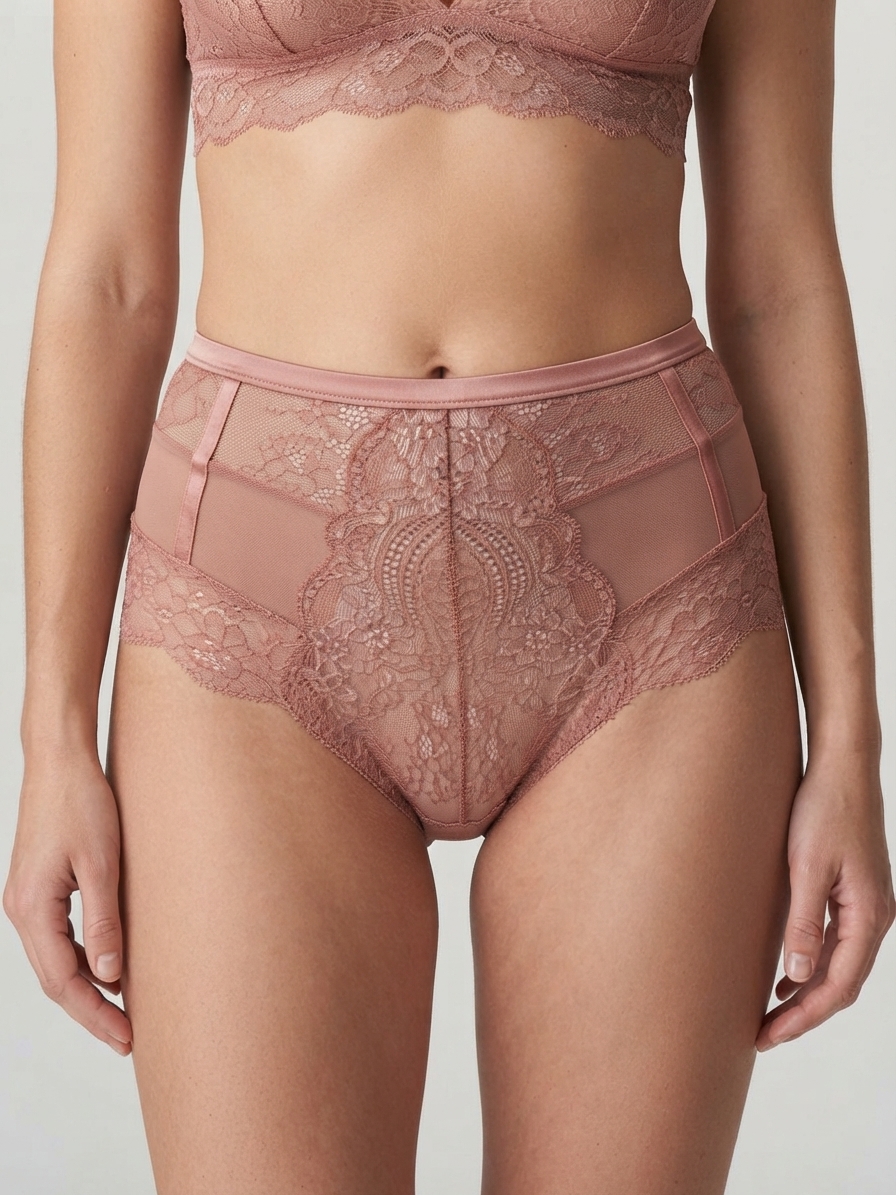 Enigma – Panty corte alto de encaje
