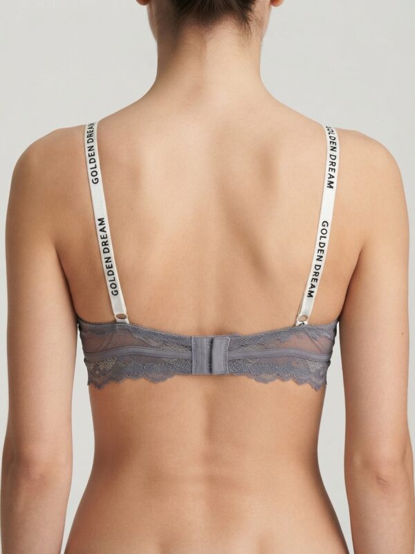 Enigma – Bralette triangular de encaje marcado